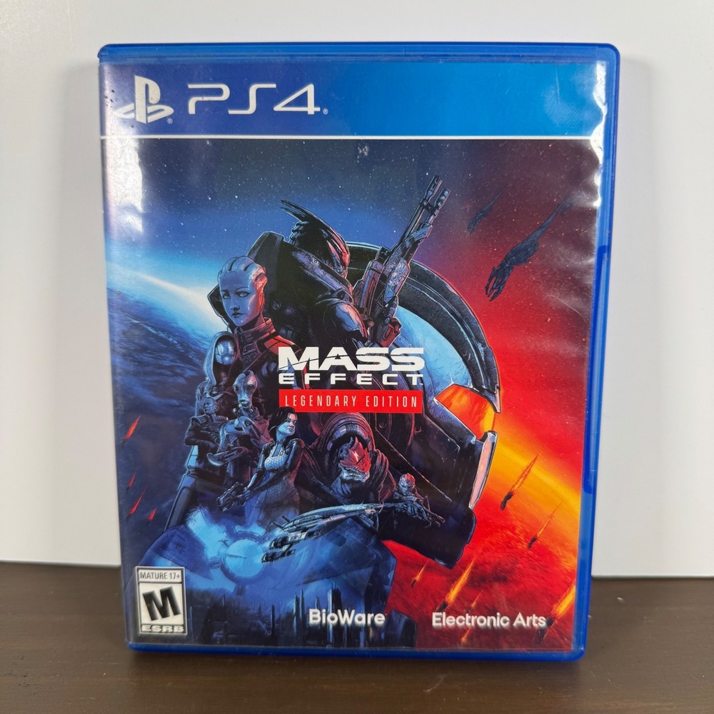 PS4 Mass Effect Legendary Edition Video Game Remastered EA Excellent Pre Owned
